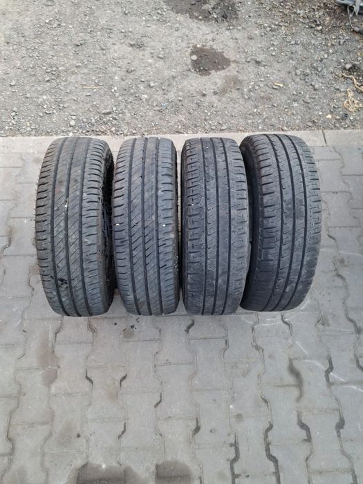 Opony letnie 195 65 R16 C michelin 2021 rok 7.5 mm bieżnik