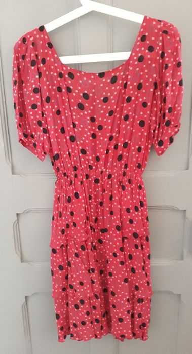 Vestido vintage vermelho