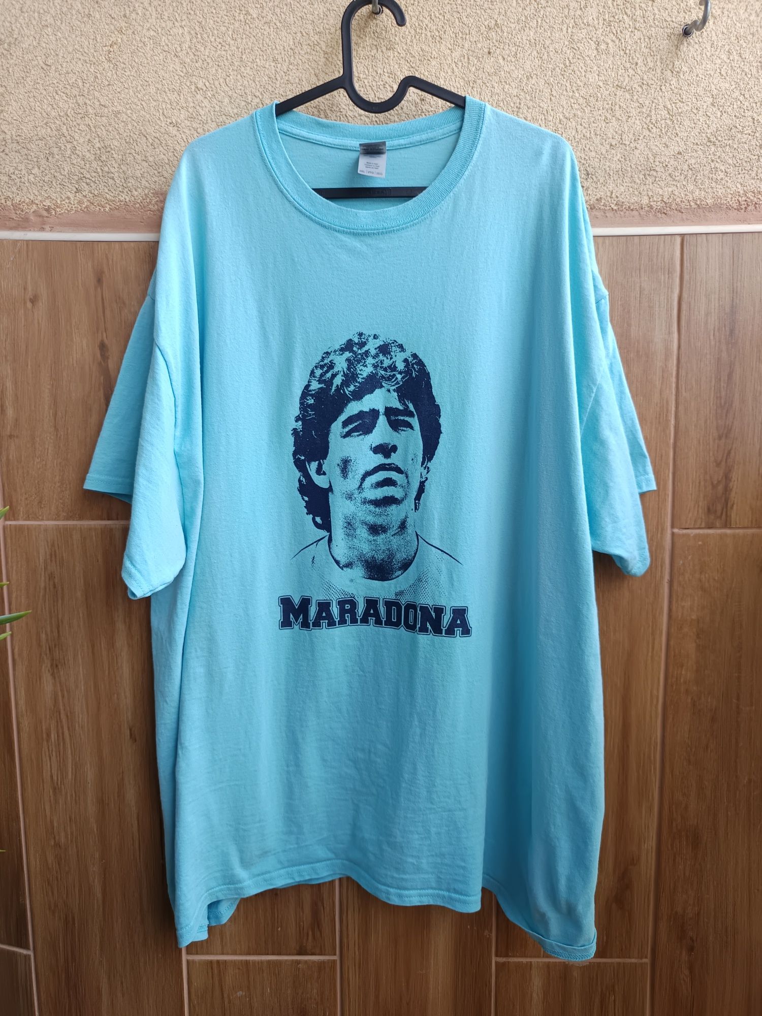 Koszulka T-shirt Maradona size XXL Oversize Vintage SSC Napoli Boca