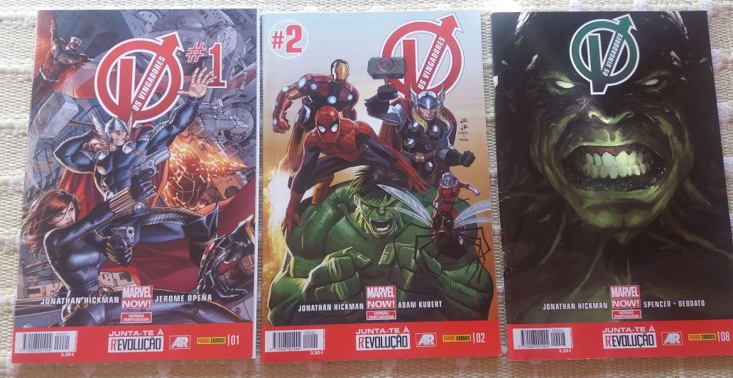 Lote de revistas Marvel Now!