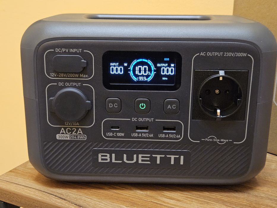 Зарядна станція Bluetti AC2A, ДБЖ для дому, портативна електростанція