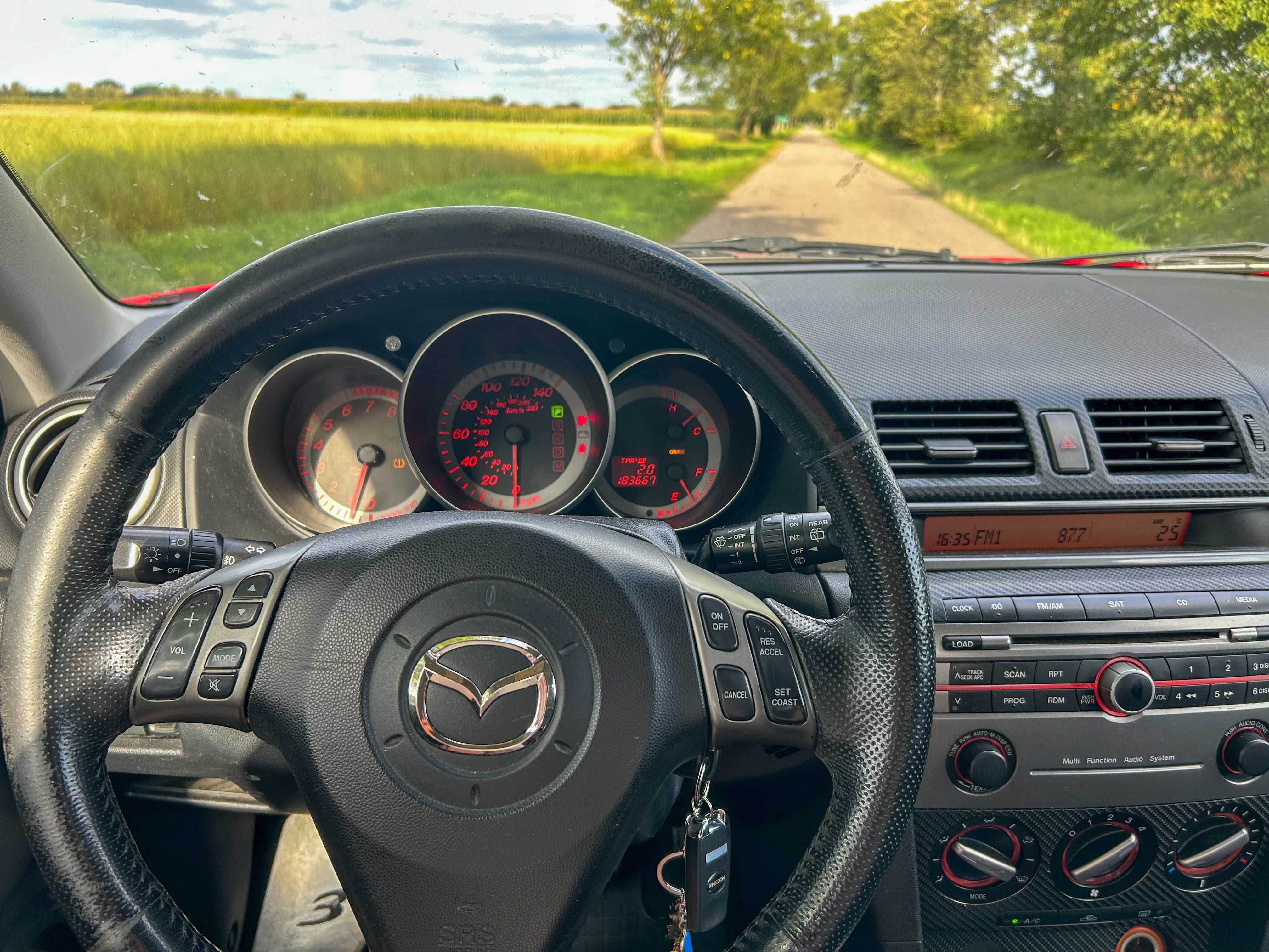 Mazda 3 2.3 LPG automat, również dla osób z niepełnosprawnościami