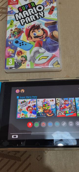 Gra Super Mario Party na Nintendo switch