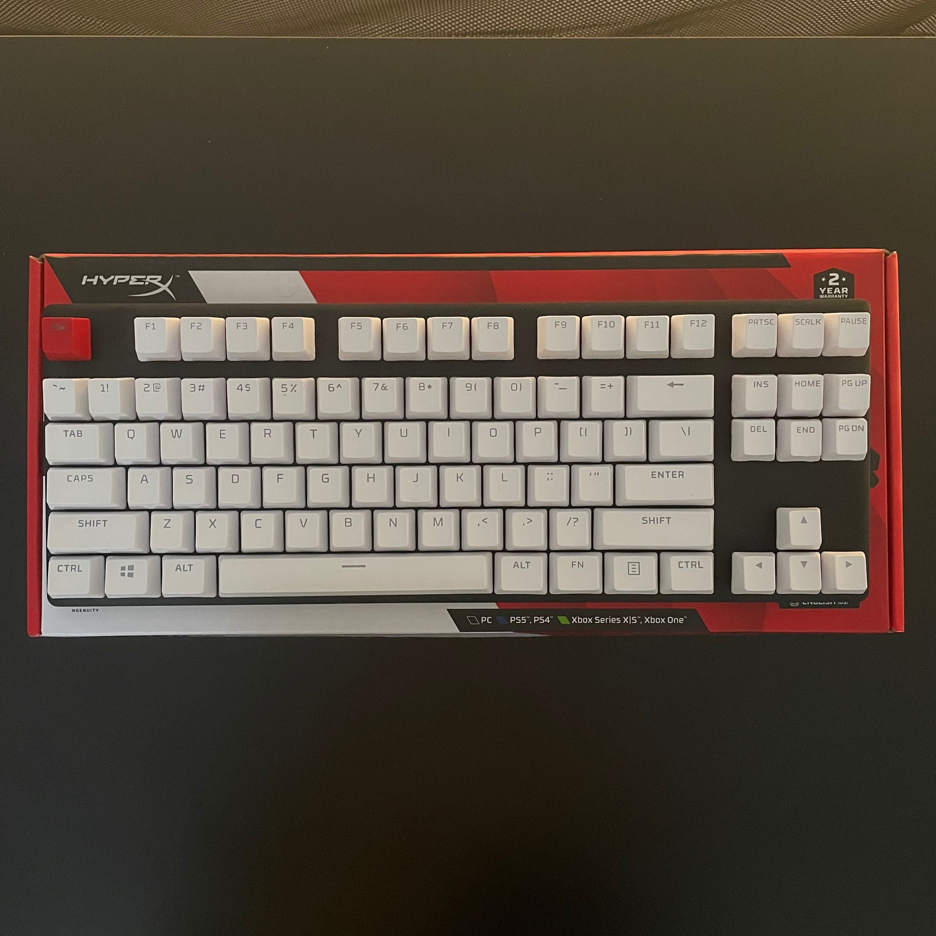 Klawiatura HyperX Alloy Origins Core PBT Red