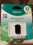 Флеш память USB Apacer Flash Drive AH116 на 32 Gb цвет черный, флешка