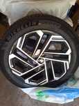 Oryginalne NOWE felgi Aluminiowe Hyundai 19" +Opony Michelin+Czujniki