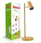 Настільна лампа EUROLAMP SMART 8W 5000K dimmable wooden