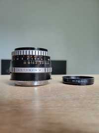 Об'єктив Carl Zeiss  jena pancolar 50mm f1.8 (+ перехідник та фільтр)