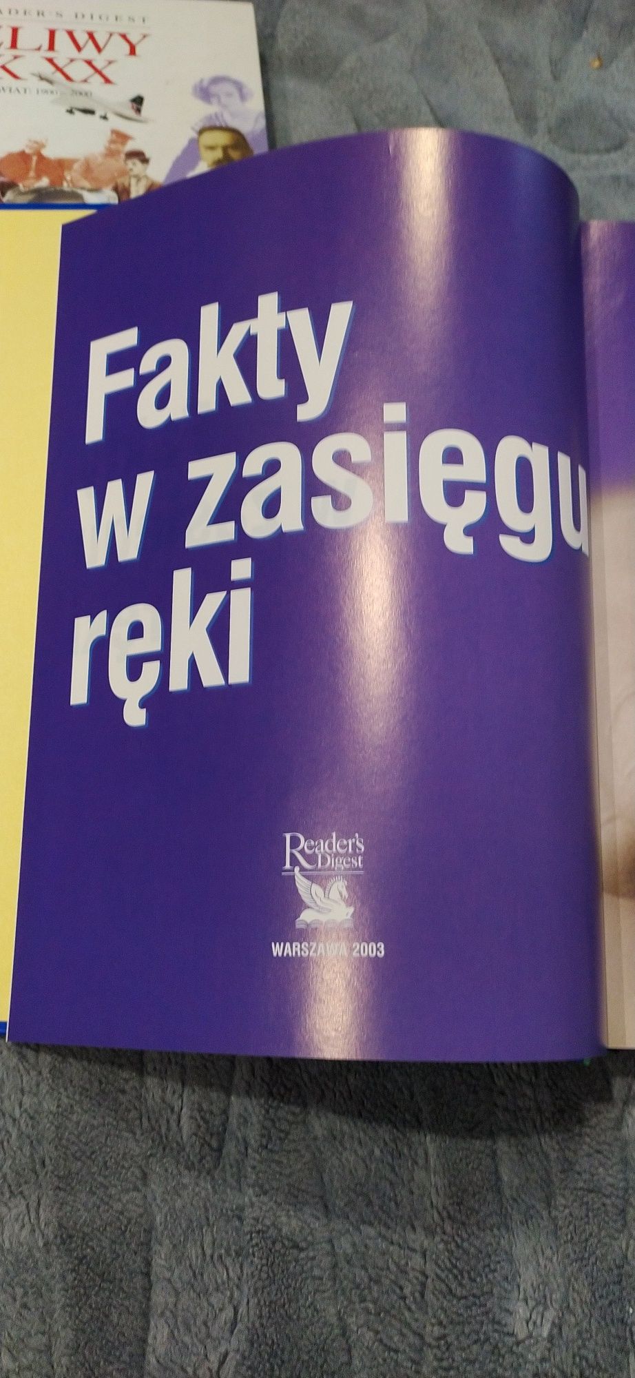 Książka Fakty w zasięgu ręki Przegląd Reader's Digest