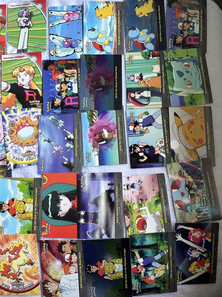 Pokemon Topps - conjunto 70 cartas