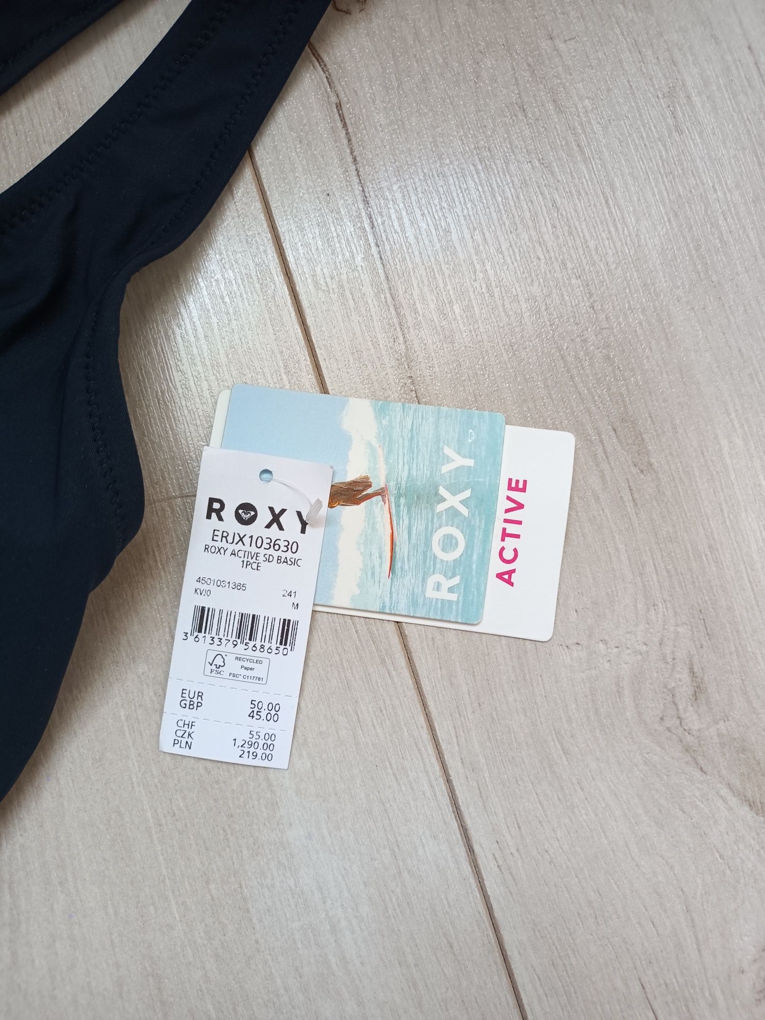 Kostium kąpielowy roxy jednoczęściowy nowy