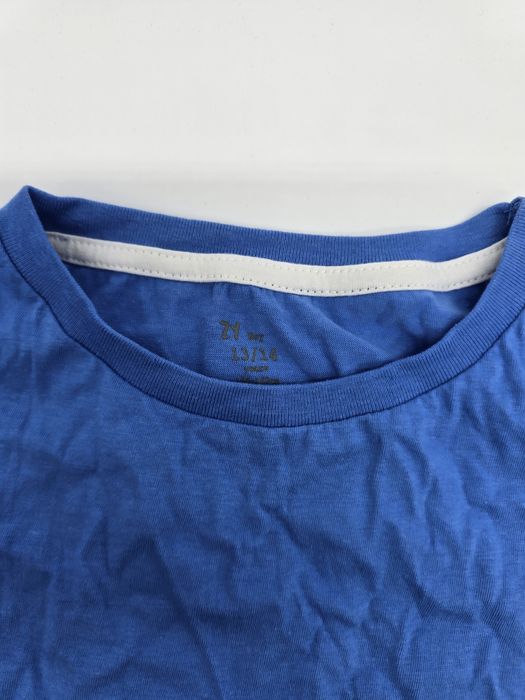 T-shirt azul para jovem 13/14