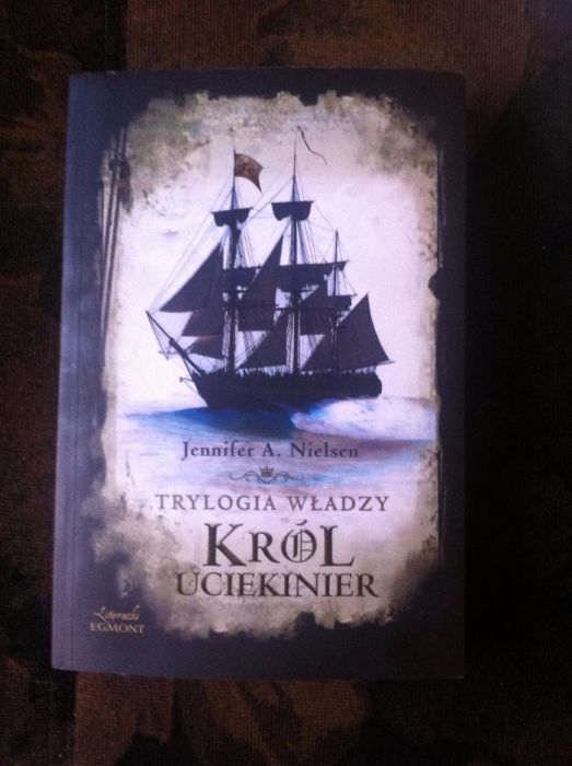 Książka pt:''Król uciekinier''