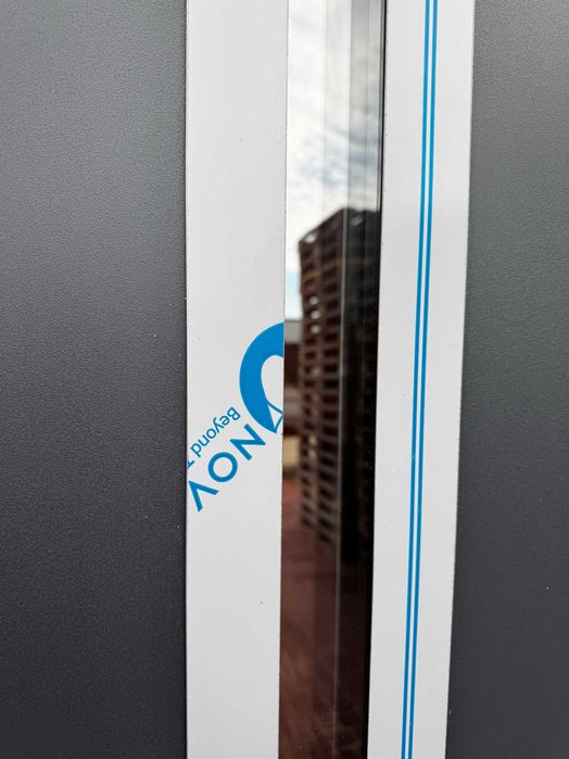 drzwi wejściowe metalowe zewnętrzne Notic Arteon 90 L/P antracyt 55 mm