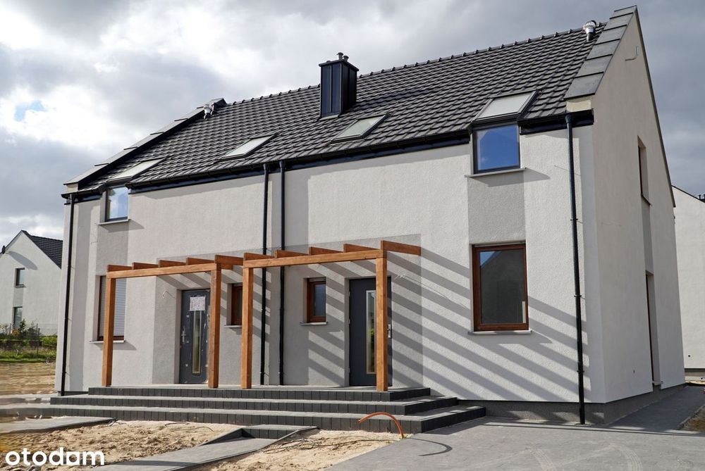 Pobiedziska, ul. Główna / Sandaczowa, bliźniak 97 m2