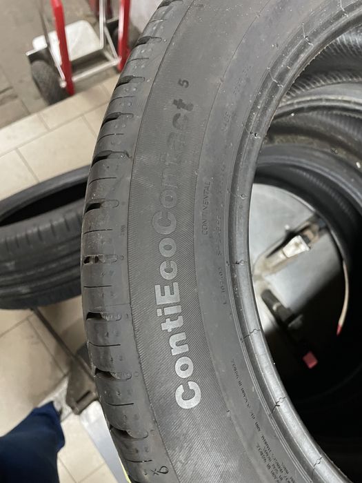 Nowe Demo komplet 215/55/18 Continental ContiEcoContact5 Wyprzedaż!