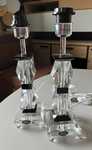 Eleganckie glamour lampy stołowe kryształowe różne wzory