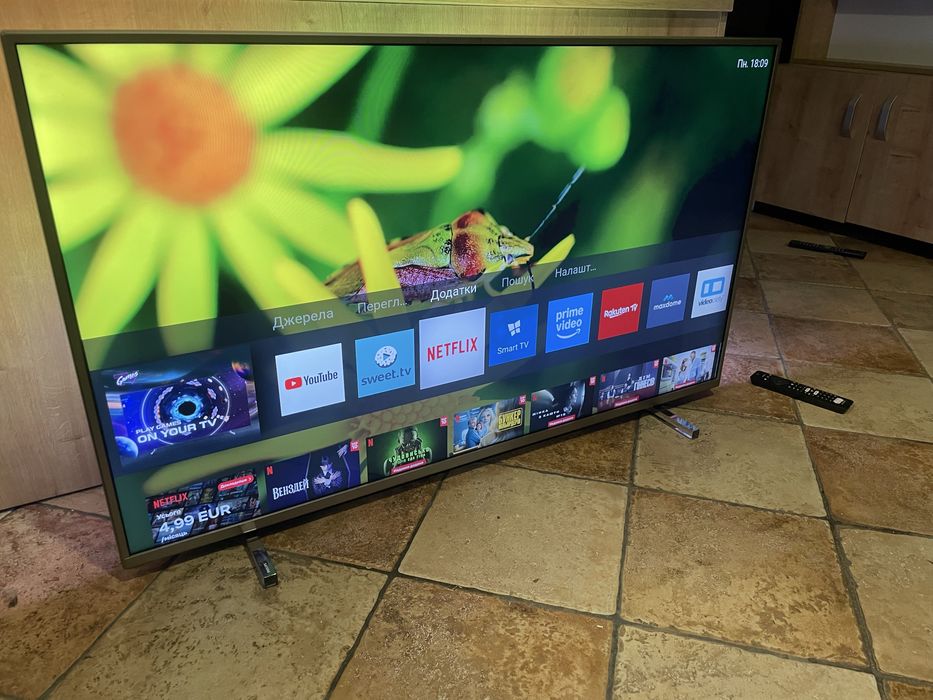 Телевізор Philips 50 Smart tv 4k ambilight