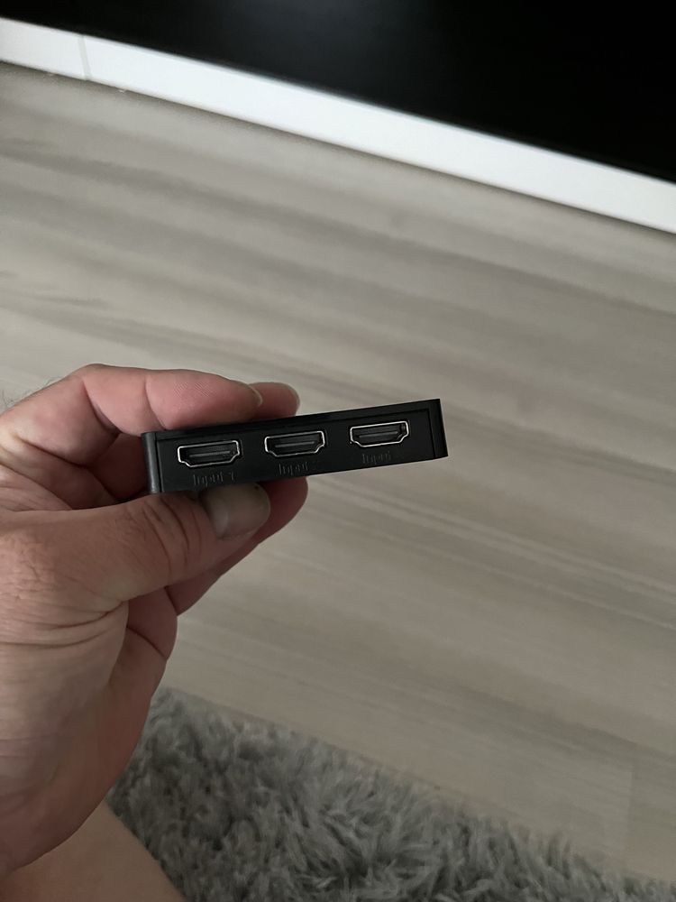 Switch HDMI como novo