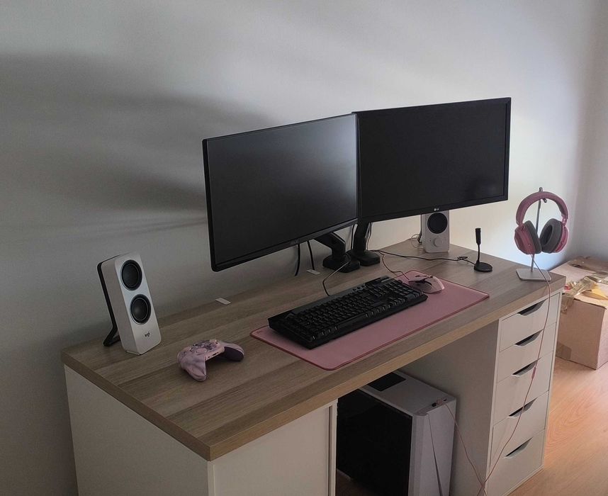 Monitor IPS Asus VG249Q1A 165hz 1080p com Suporte de Gás Incluído