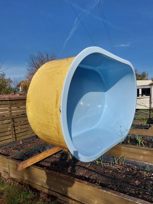 Basen poliestrowy z włókna szklanego, do samodzielnego wkopania