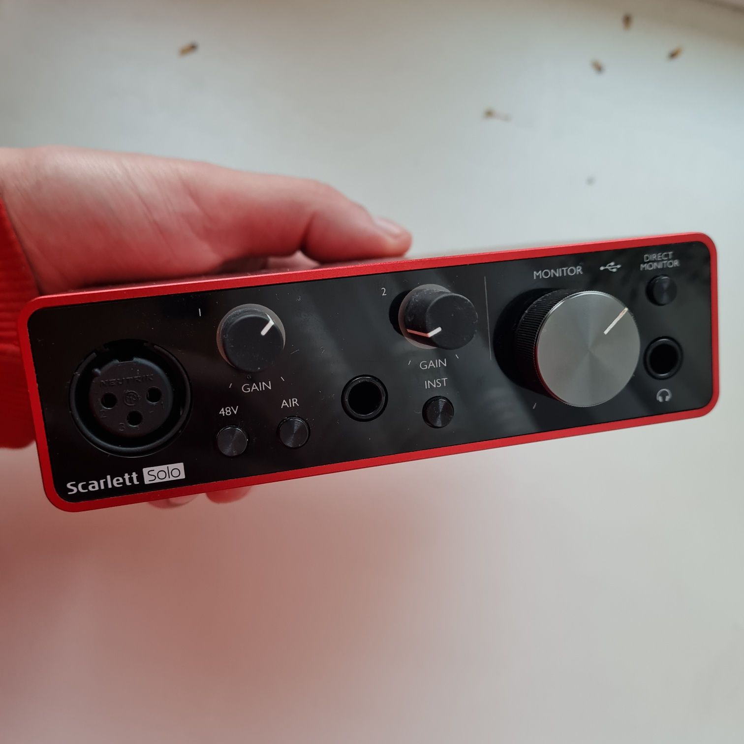 FOCUSRITE Scarlett Solo 3rd Gen !!! Аудіо інтерфейс !