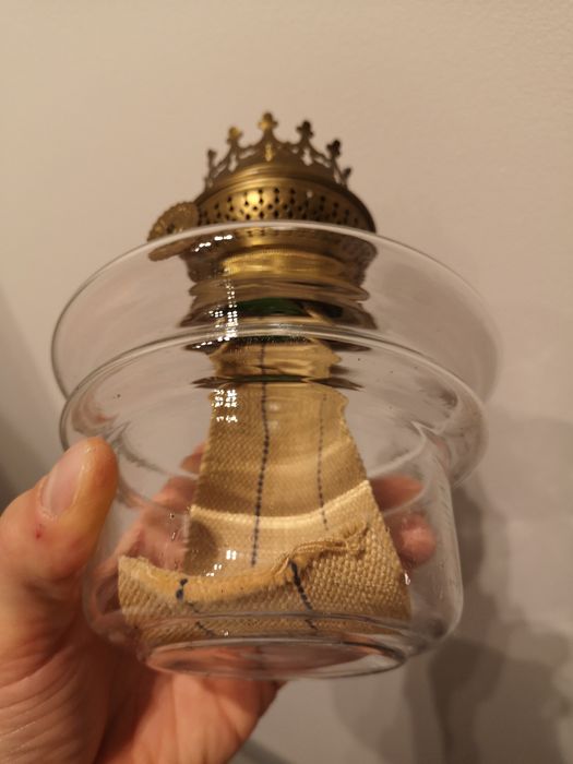 Brener lampa naftowa kosmos palnik wklad klosz pojemnik zbiornik lampy