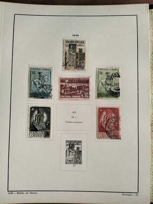 Álbum de selos Portugal