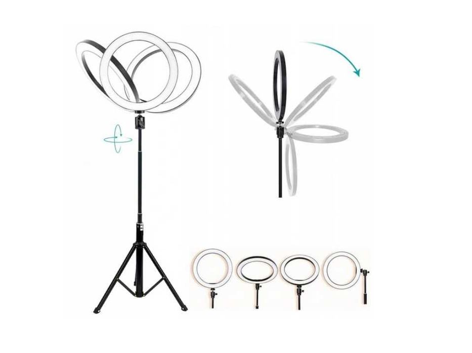 Profesjonalna LAMPA Pierścieniowa Statyw 220cm Led Ring 80W  (-20%)
