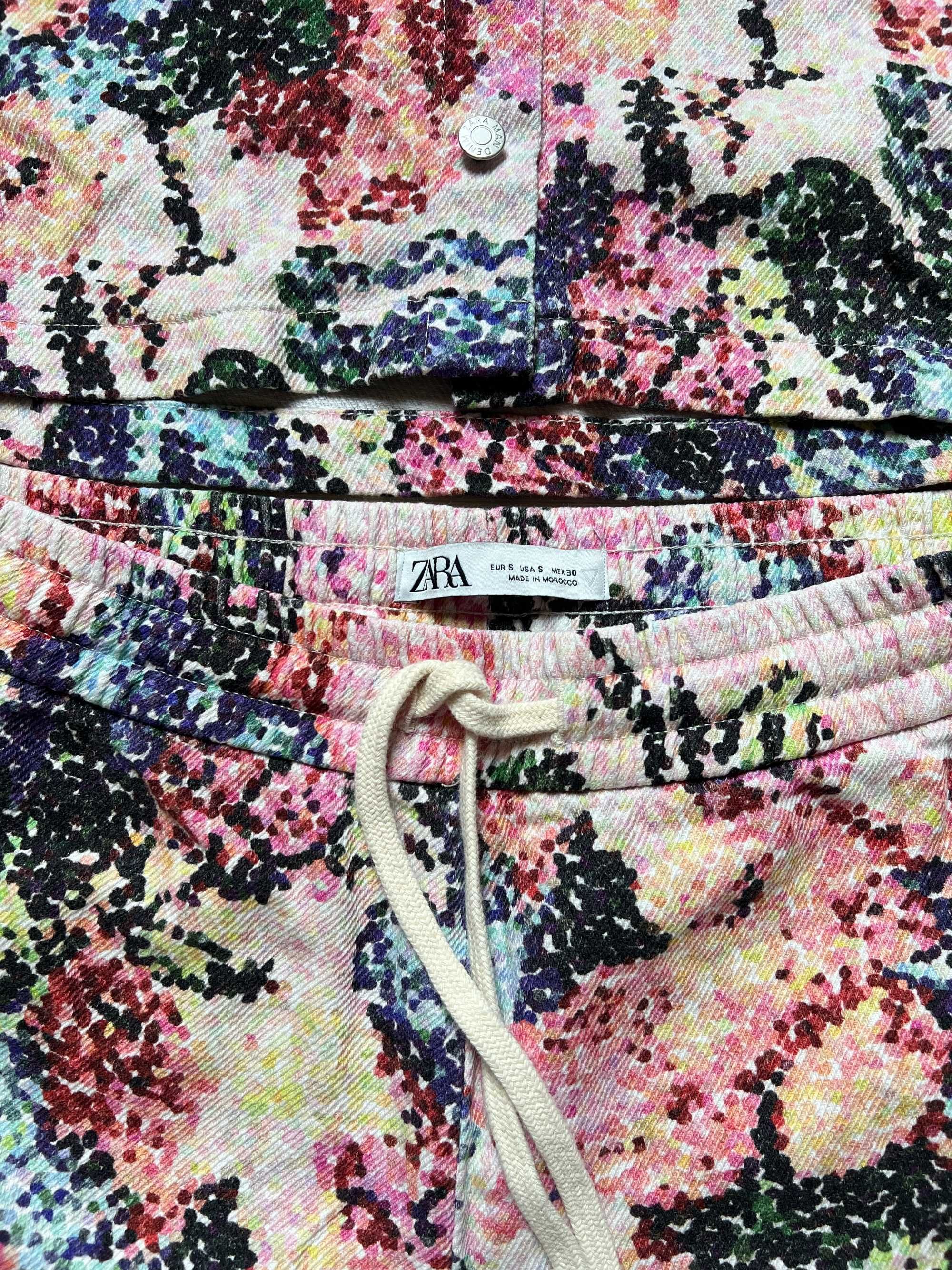 Костюм сорочка та шорти ZARA / рубашка, футболка, шорты