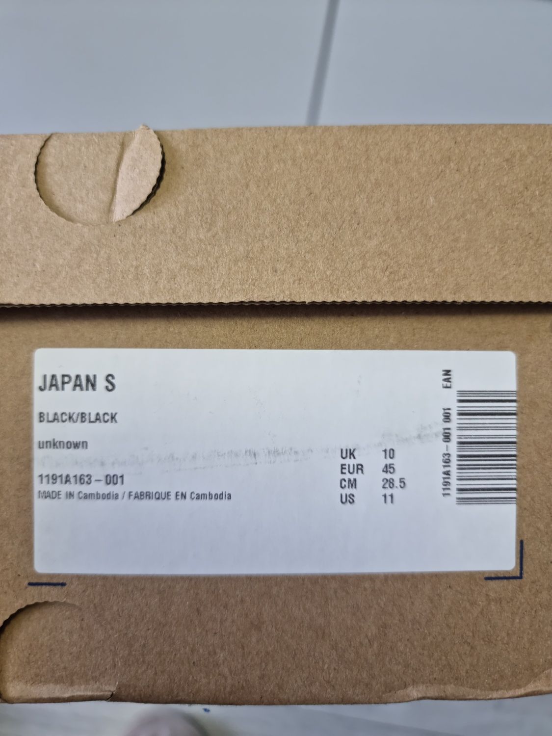 Кросівки Asics JAPAN S  (в наявності 2 розміри)