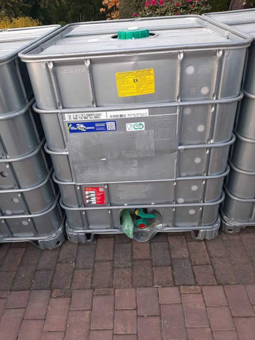 Mauzer 1000l w obudowie metalowej Spożywka  Paletopojemnik