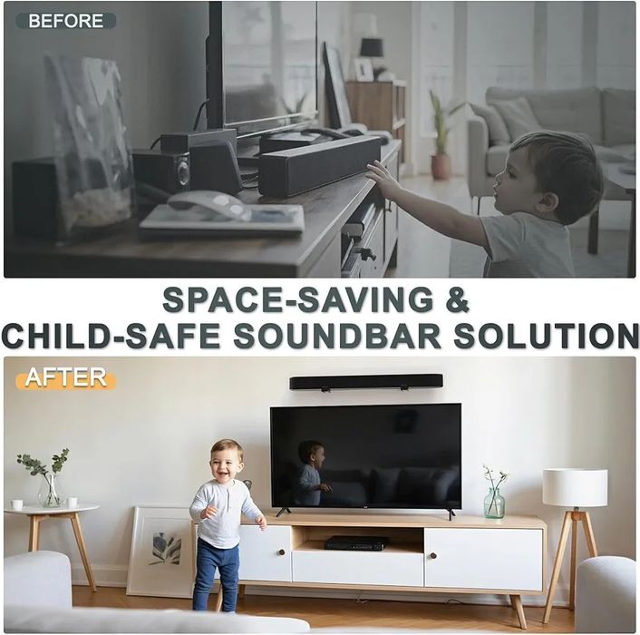 Тримач для саундбару сталевий регулюється