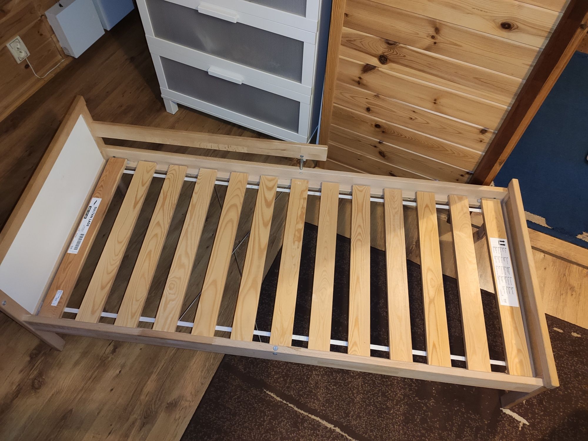 Łóżko Ikea 160x70 Sułtan Lade plus materac