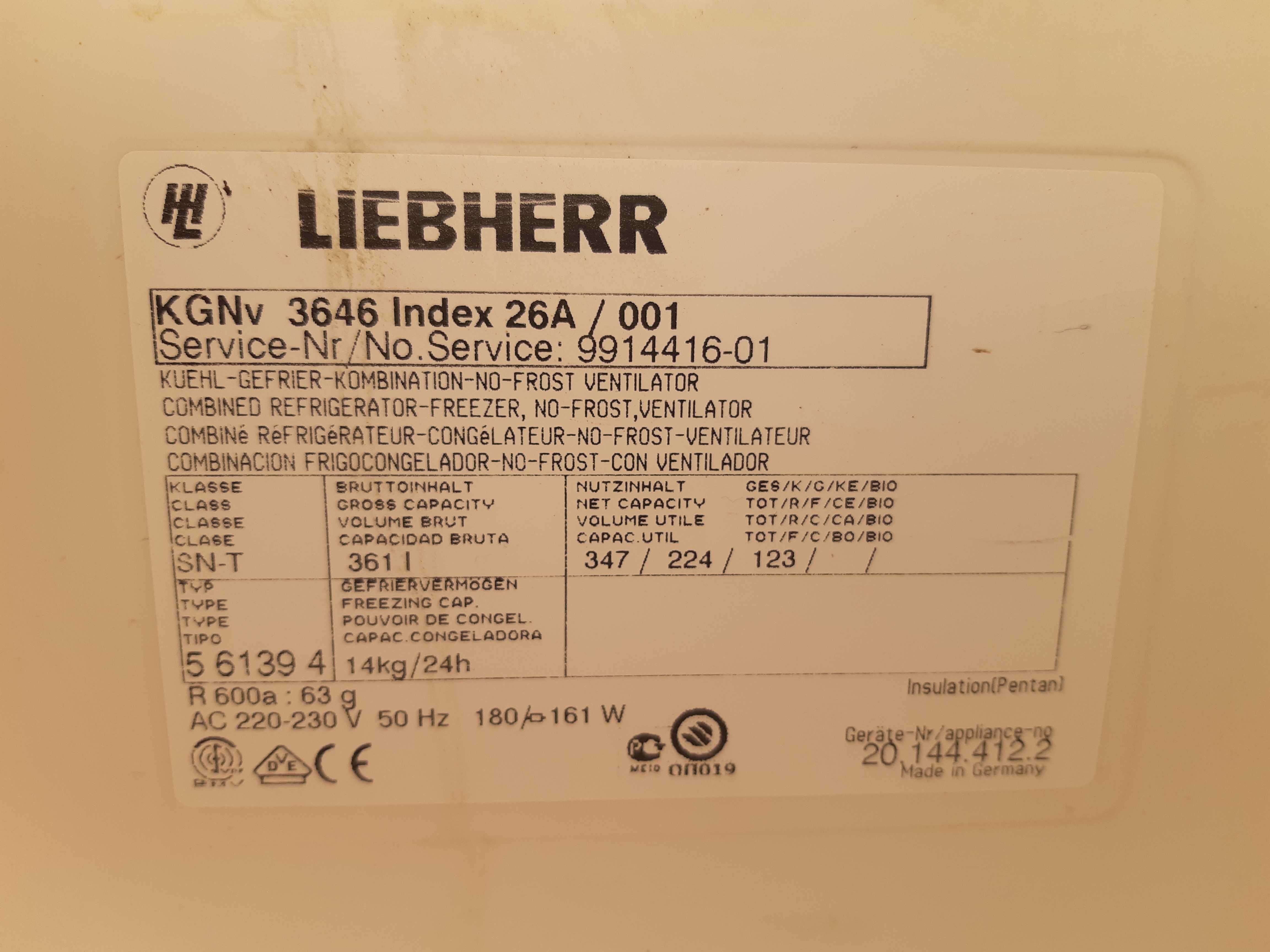 Холодильник  Liebherr