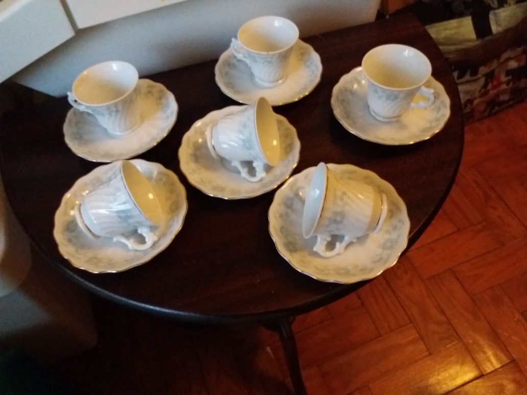6 chãvenas de café Porcelana da China