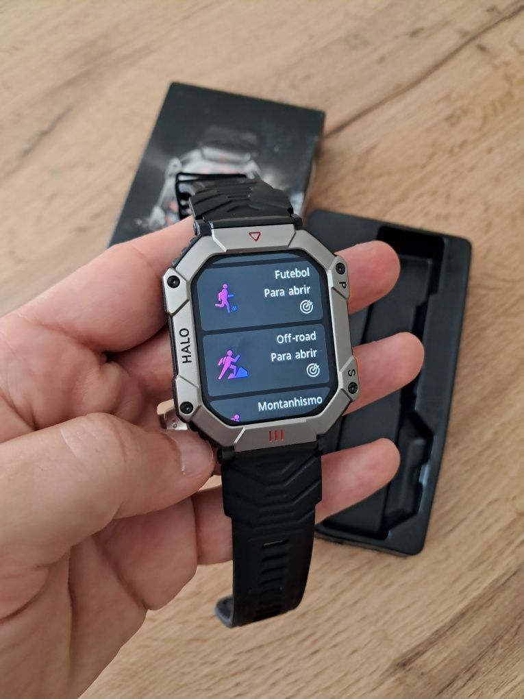 Smartwatch ReductLable DaFit - como novo!! Oportunidade!