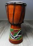Bębenek Bongos Djembe Instrument BĘBEN Drewno 25cm