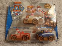 Psi Patrol Autka True Metal Off Road Skye + Marshall + Chase ZESTAW