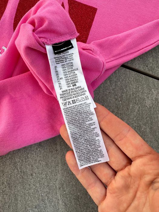 Koszulka DIESEL różowa damska t-shirt r. XL