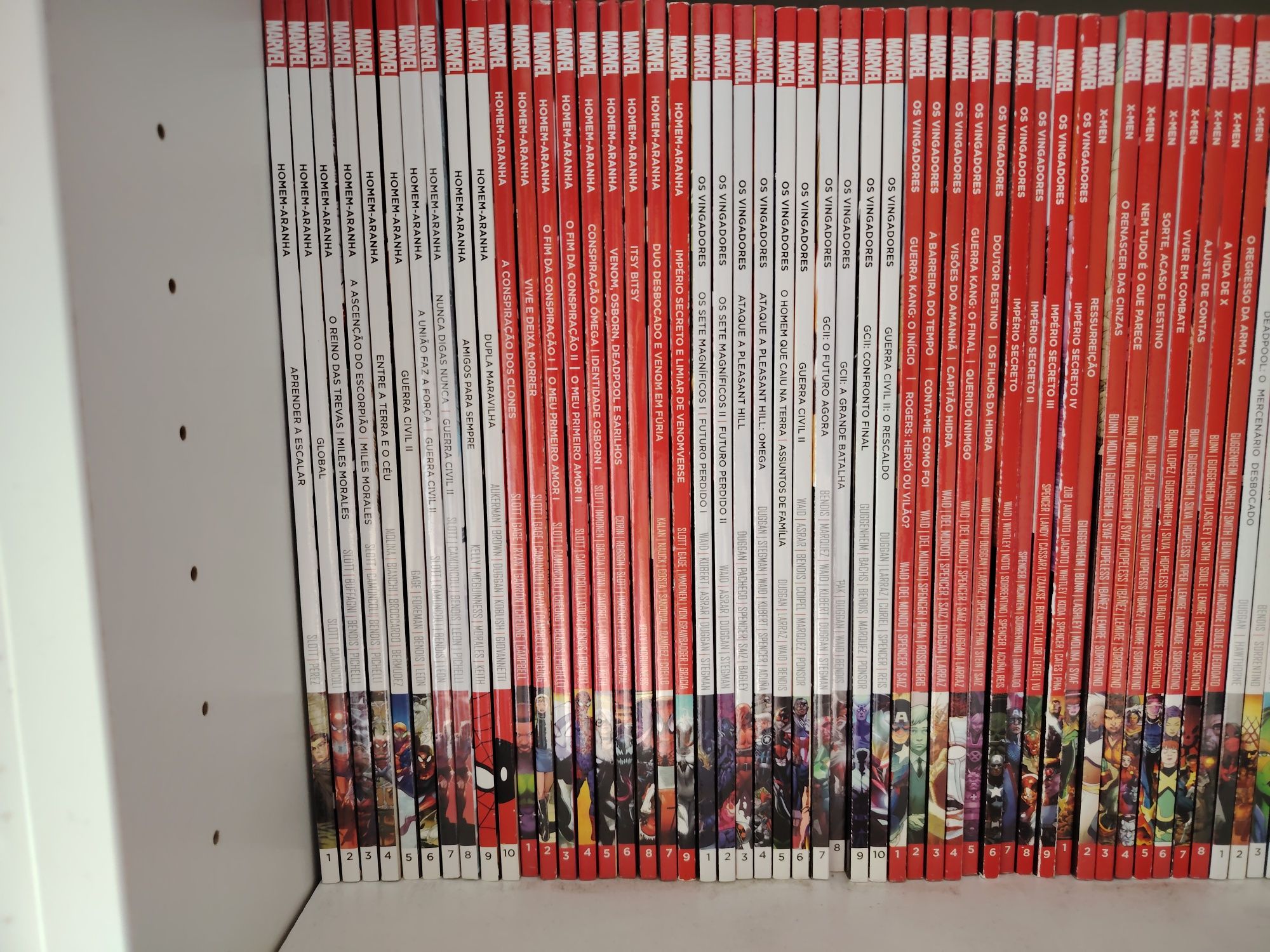 Revistas de banda desenhada da marvel