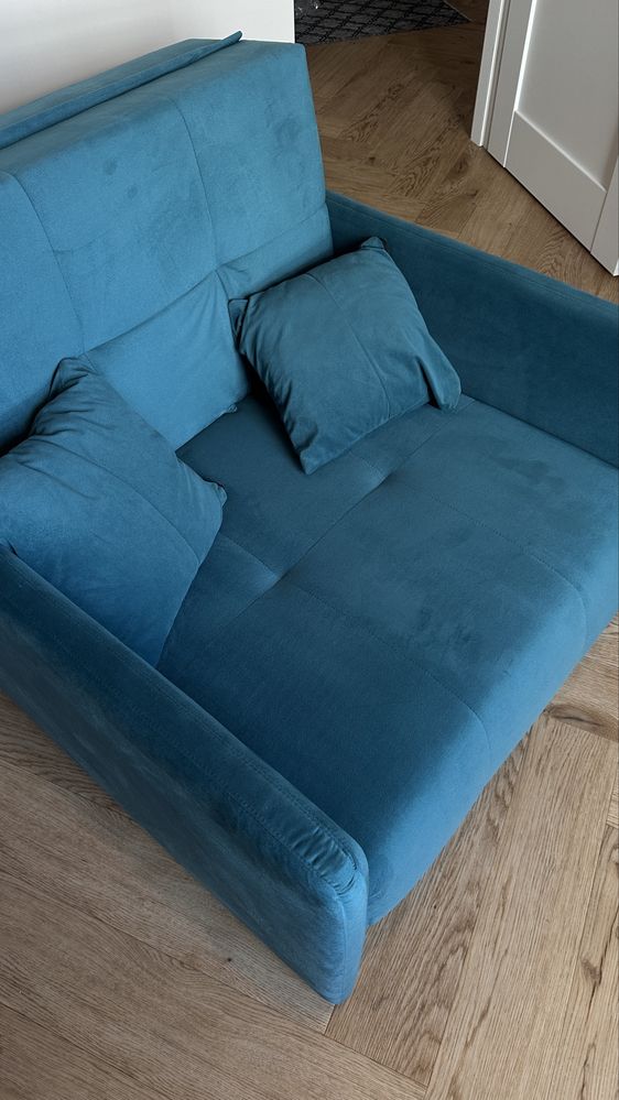 Sofa Leo I z funkcją spania – używana tylko 4 miesiące, jak nowa!