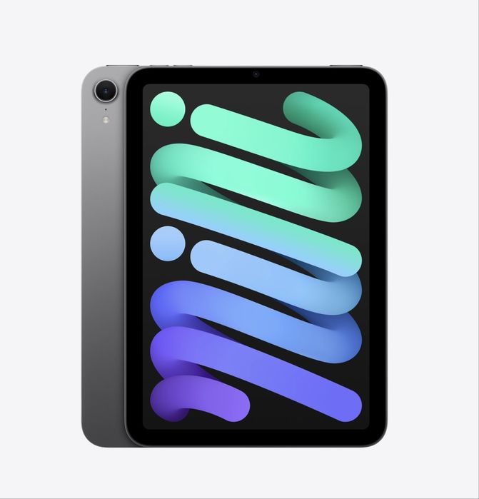 iPad mini 7 (A17 Pro) 128GB Cinzento - Nunca usado