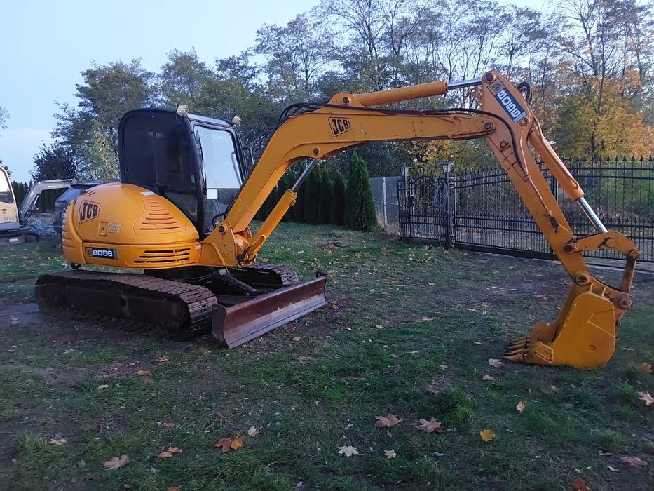JCB 8056  Koparka Jcb 8056 Sprowadzona