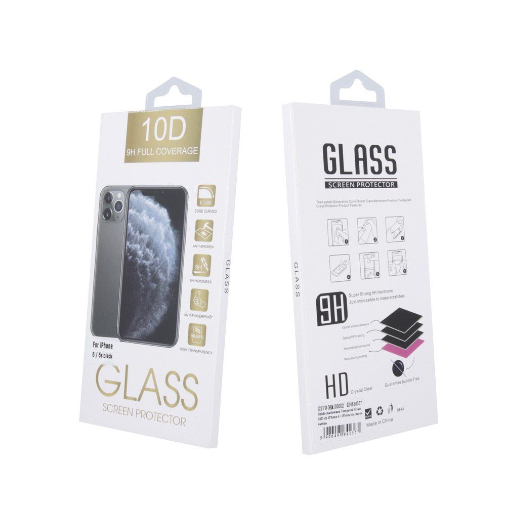 Szkło hartowane 10D do iPhone 13 Pro Max 6,7" / 14 6,7" Plus czarna