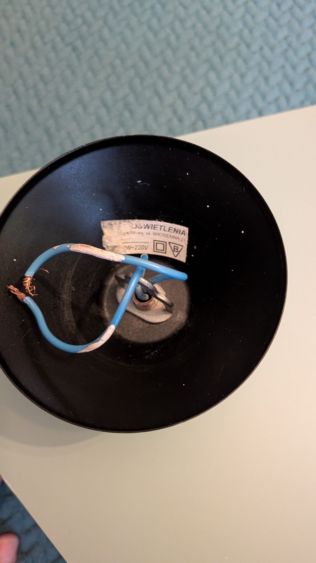 Lampa sufitowa klinkiet