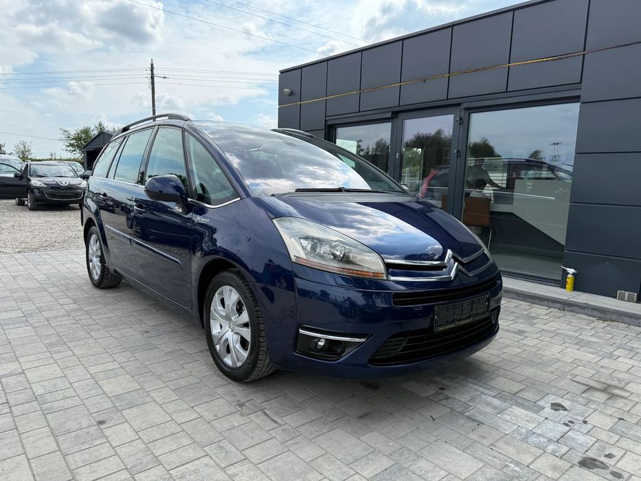Citroën C4 Grand Picasso 2.0 Benzyna EXCLUSIVE 7 Foteli Czujniki Parkowania Xenon Alufelgi