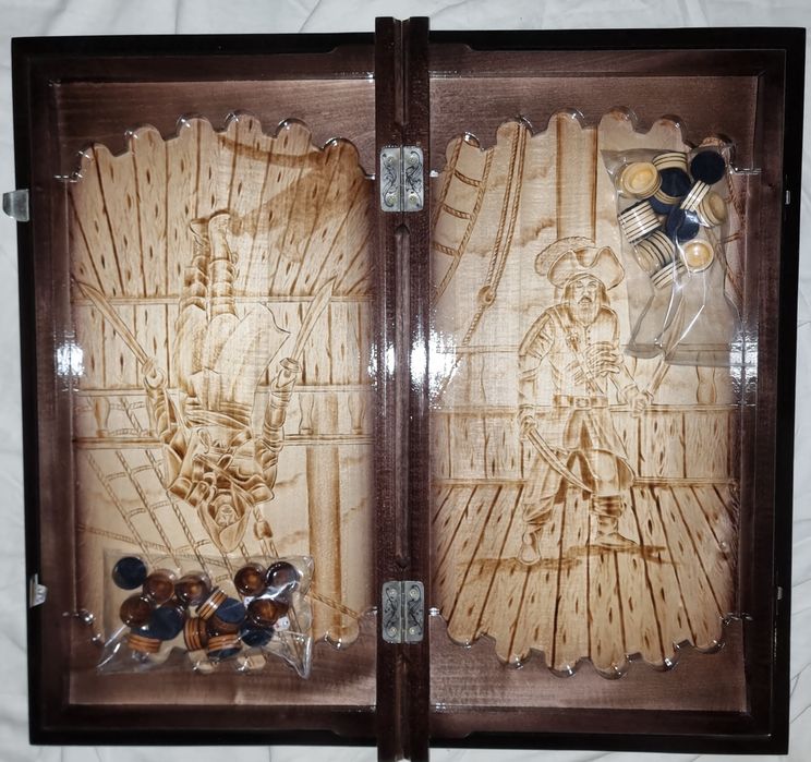 Нарды резные ручной работы