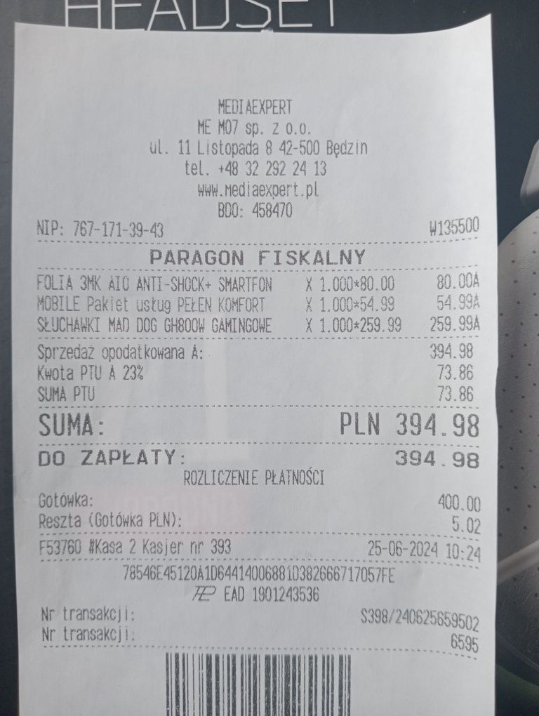 Słuchawki Mad Dog