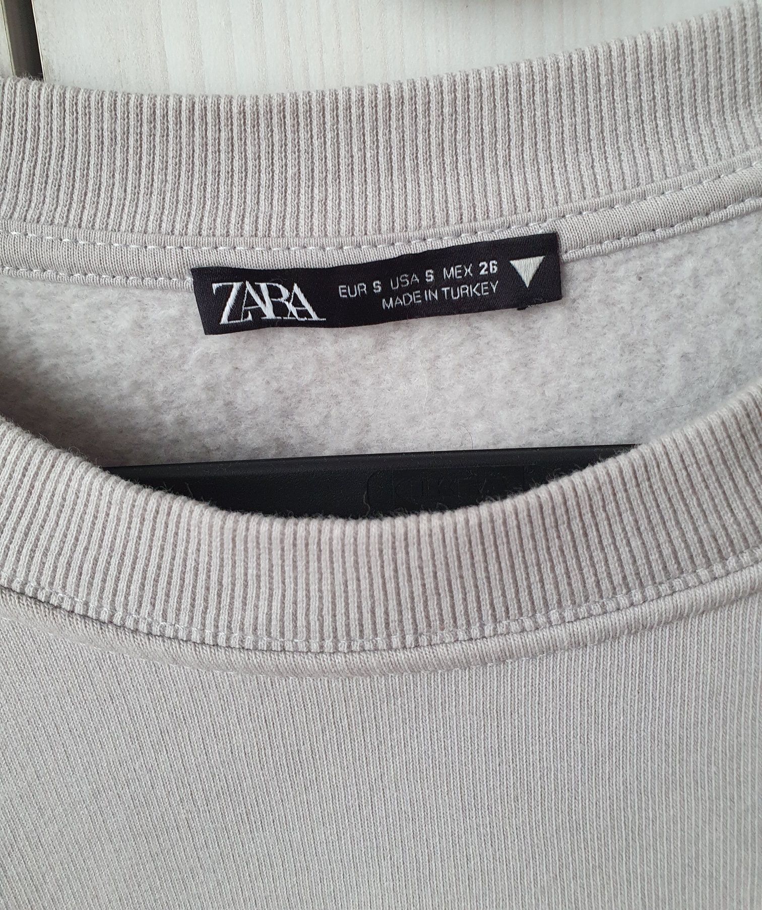 Jak nowa szara bluza Basic Zara 36 s poduszki w ramionach